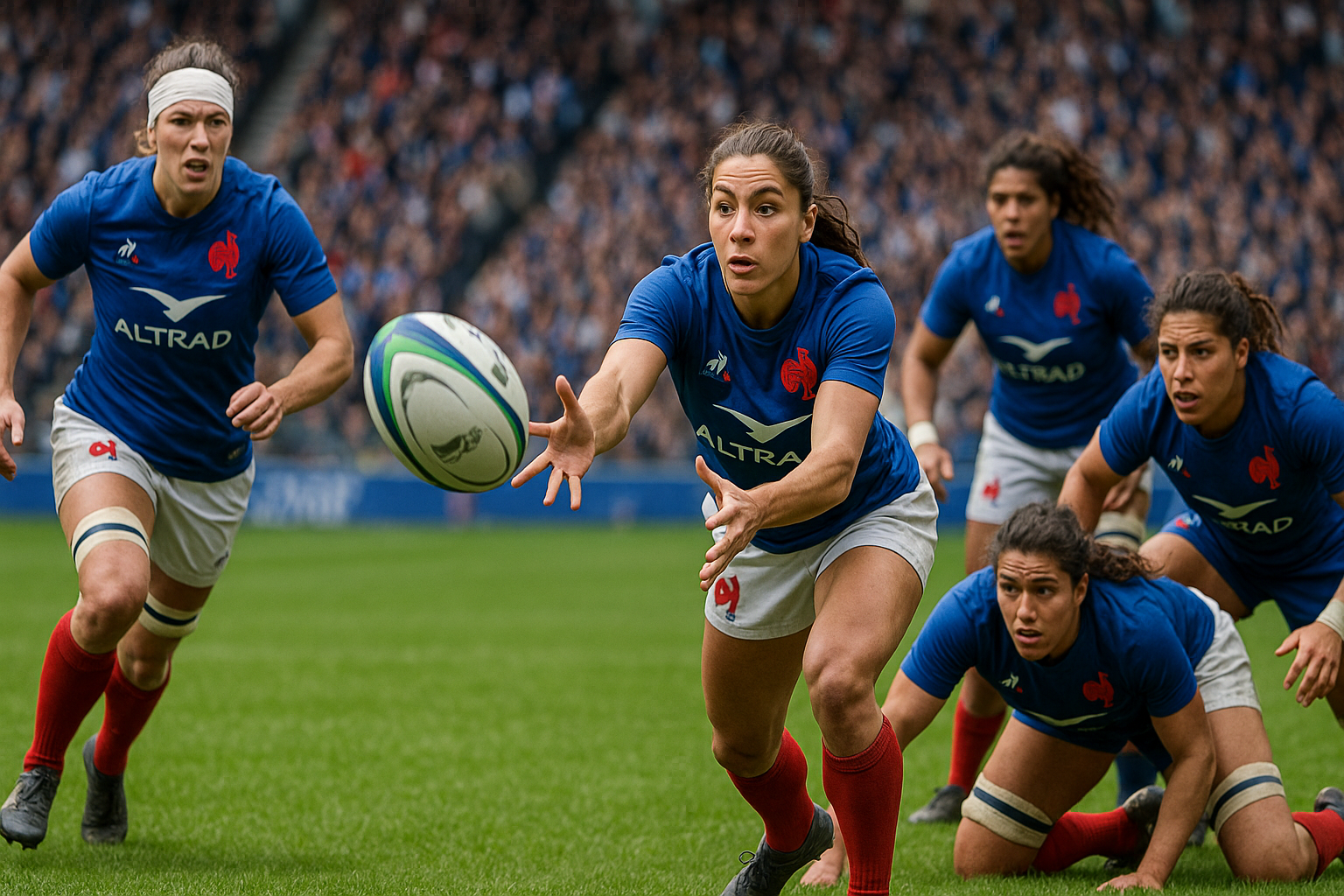 Quinze de france de rugby féminine